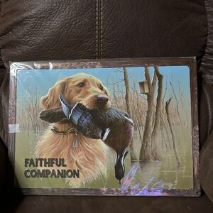 Faithful Companion Dog Wall Art